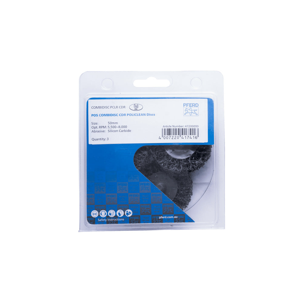 POS COMBIDISC POLICLEAN discs CDR 50mm non-woven cleaning fabric for coars_40108472_47200099