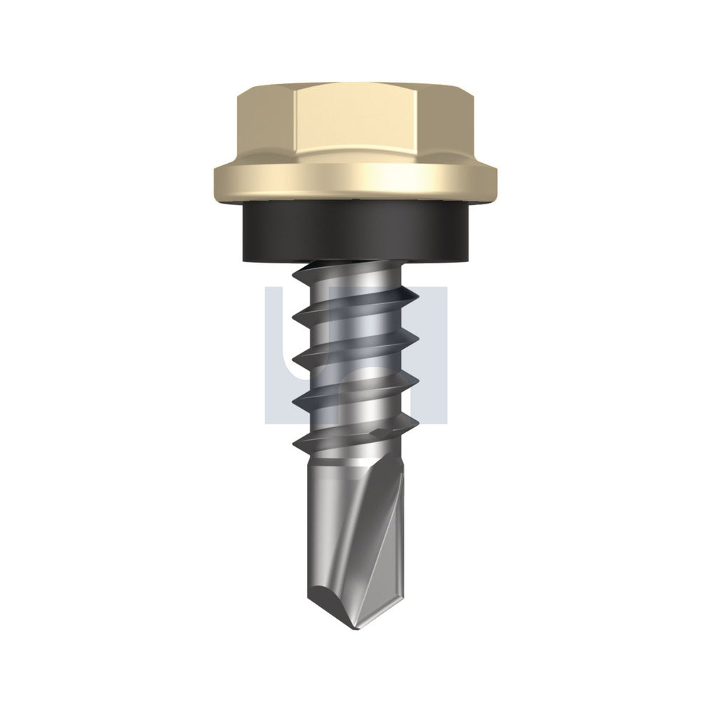 Metal Sds Hex Head + Washer Primrose - Cl4 As3566 #10-16 16 - Pk 1000_40095520_TPRM4SH1016016