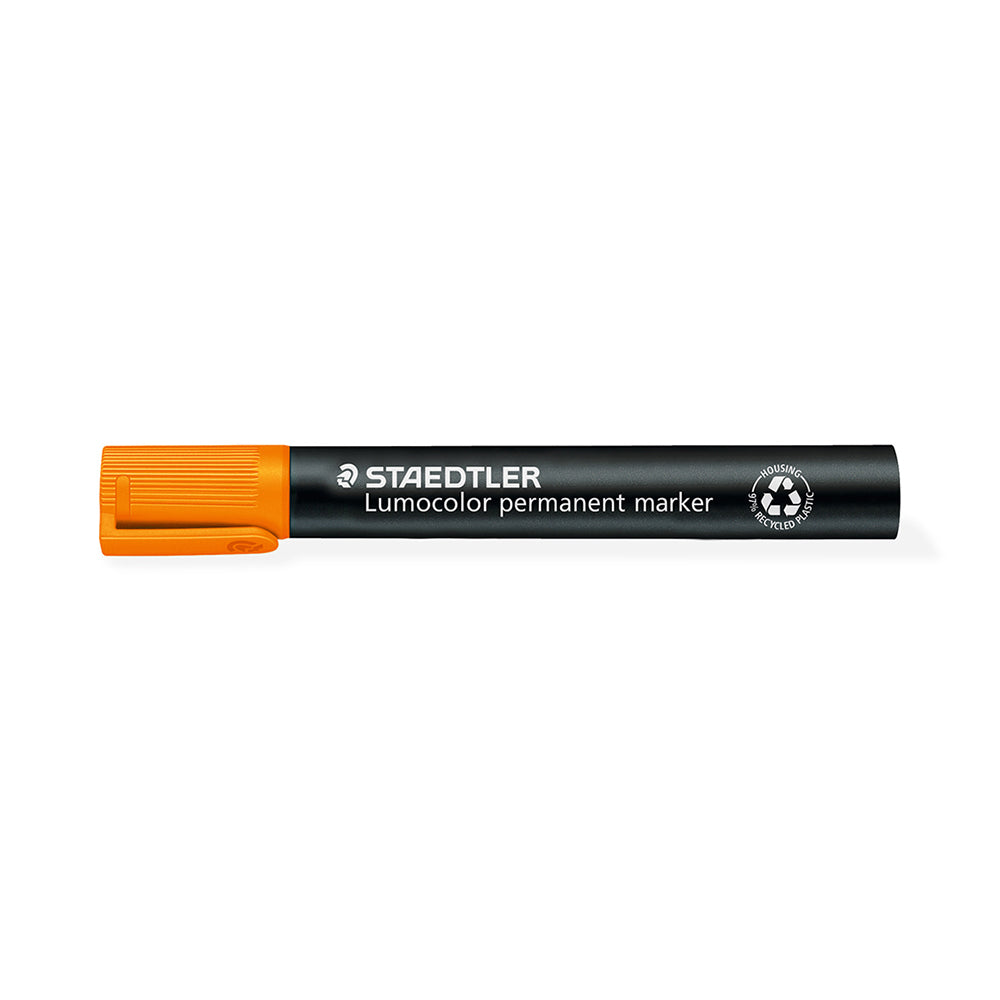 Staedtler Lumocolor Permanent Marker 352-4 Bullet Point 2mm Orange Box 10_9000209_352-4