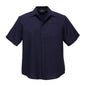 Mens S/S Plain Oasis Shirt-Navy-XL 36018934 SH3603-NAV-XL
