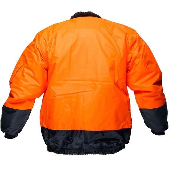 Jacket Bomber Hi Vis Orange/Navy Waterproof Large Prime Mover 90018896 MJ304-O/N-L