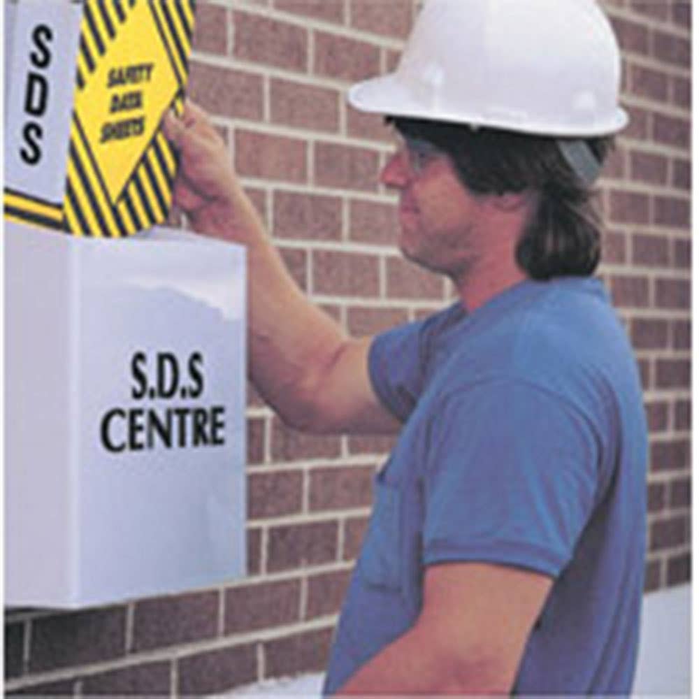 Display Outdoor SDS Centre Steel White 9650 Brady 90030840 9650