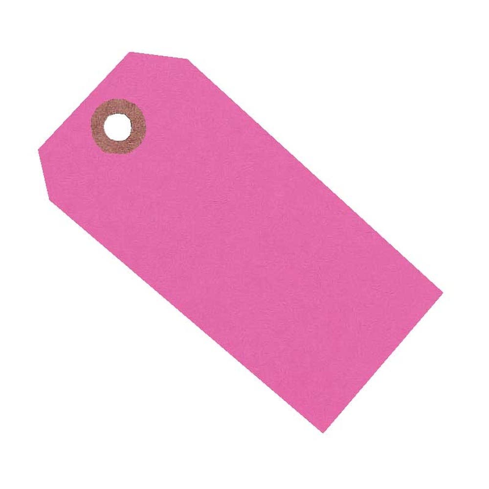 Tag Blank Fluoro Pink 54 x 108mm Pk 1000 90031514 846484