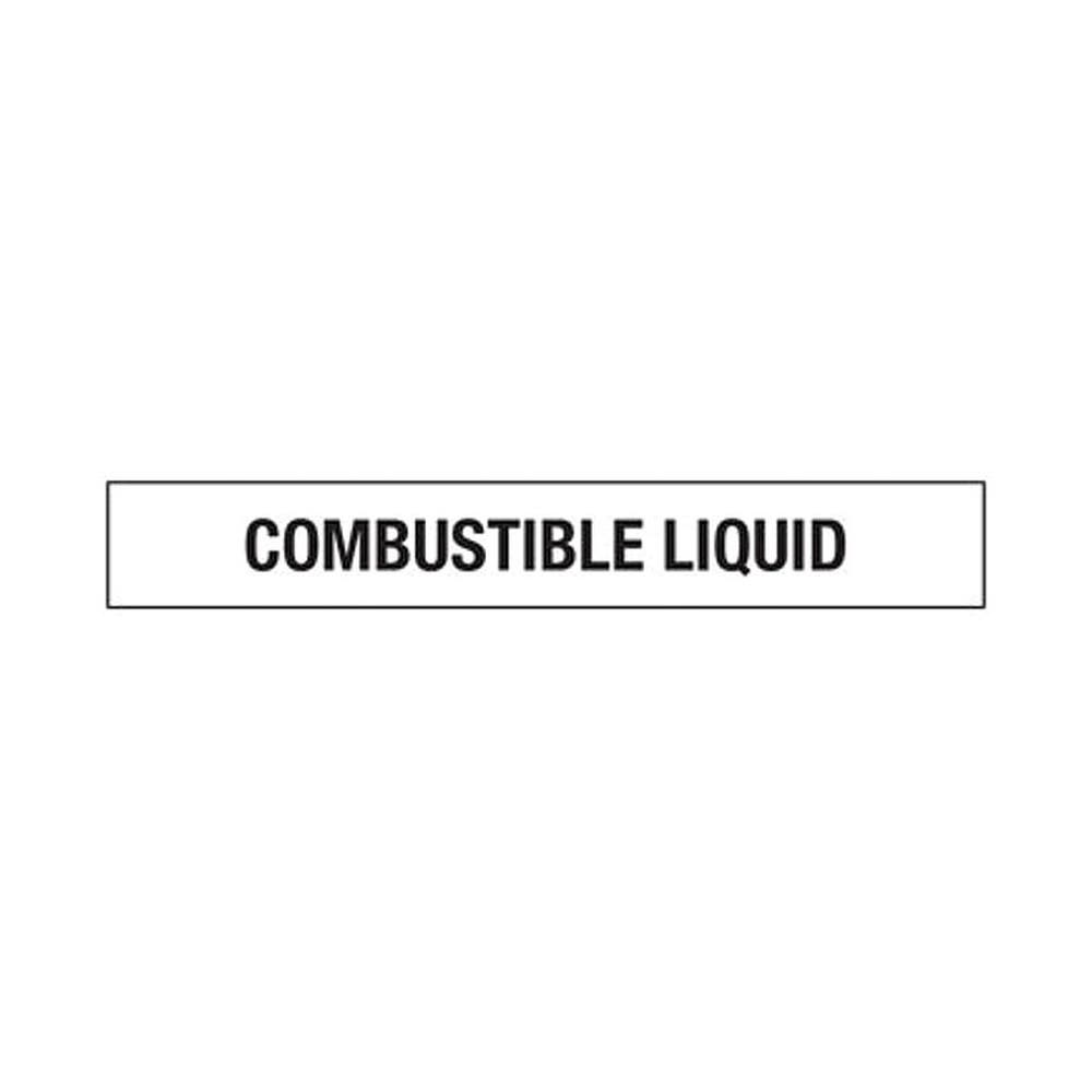 Sign COMBUSTIBLE LIQUID 1500 x 150mm Metal 90031697 845851