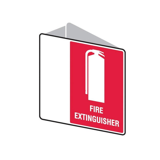 Sign FIRE EXTINGUISHER Double Sided 90031728 834622