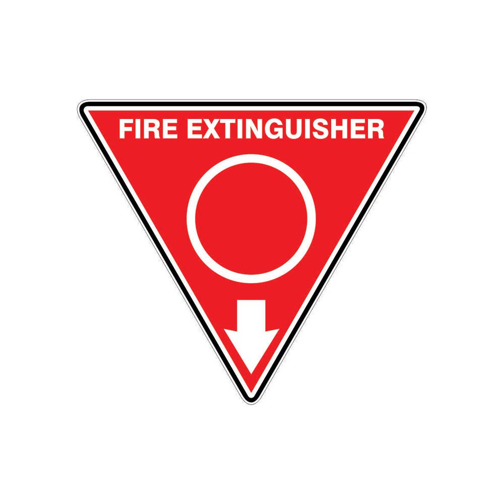 Water Fire Extinguisher Safety Sign 90031744 FEWATET300P