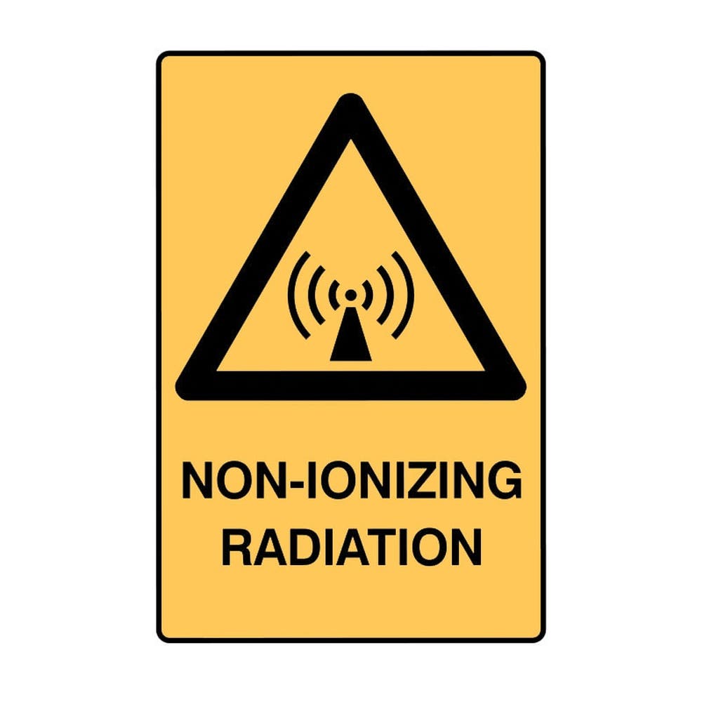 Sign NON IONIZING RADIATION Poly 90031796 841641