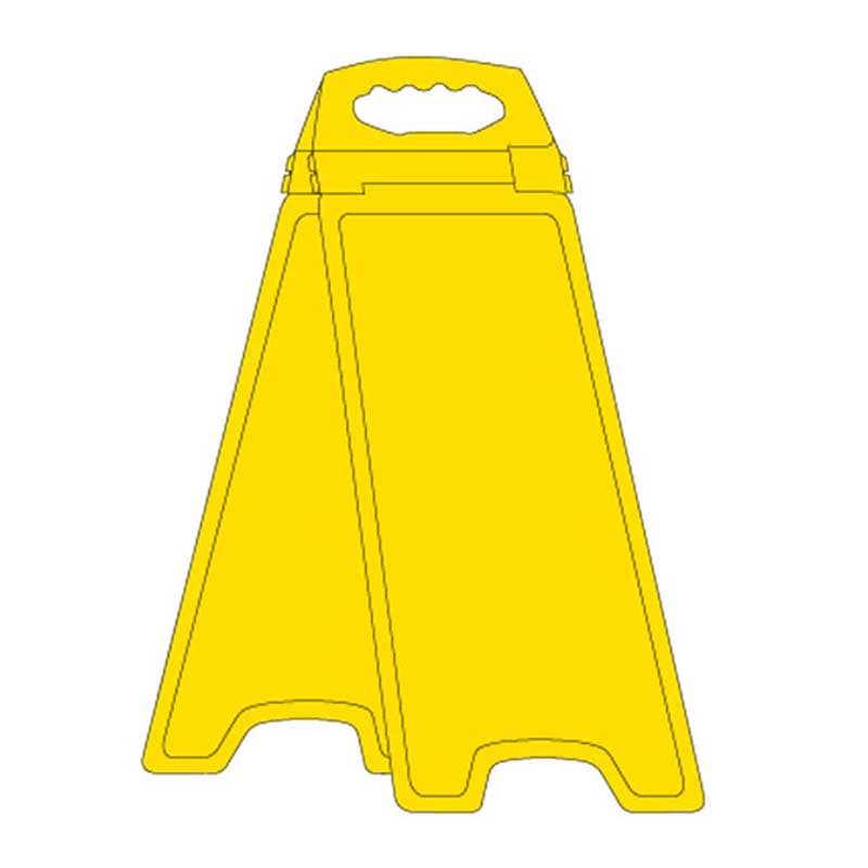 Self-Standing Blank Safety Sign 90038364 841993