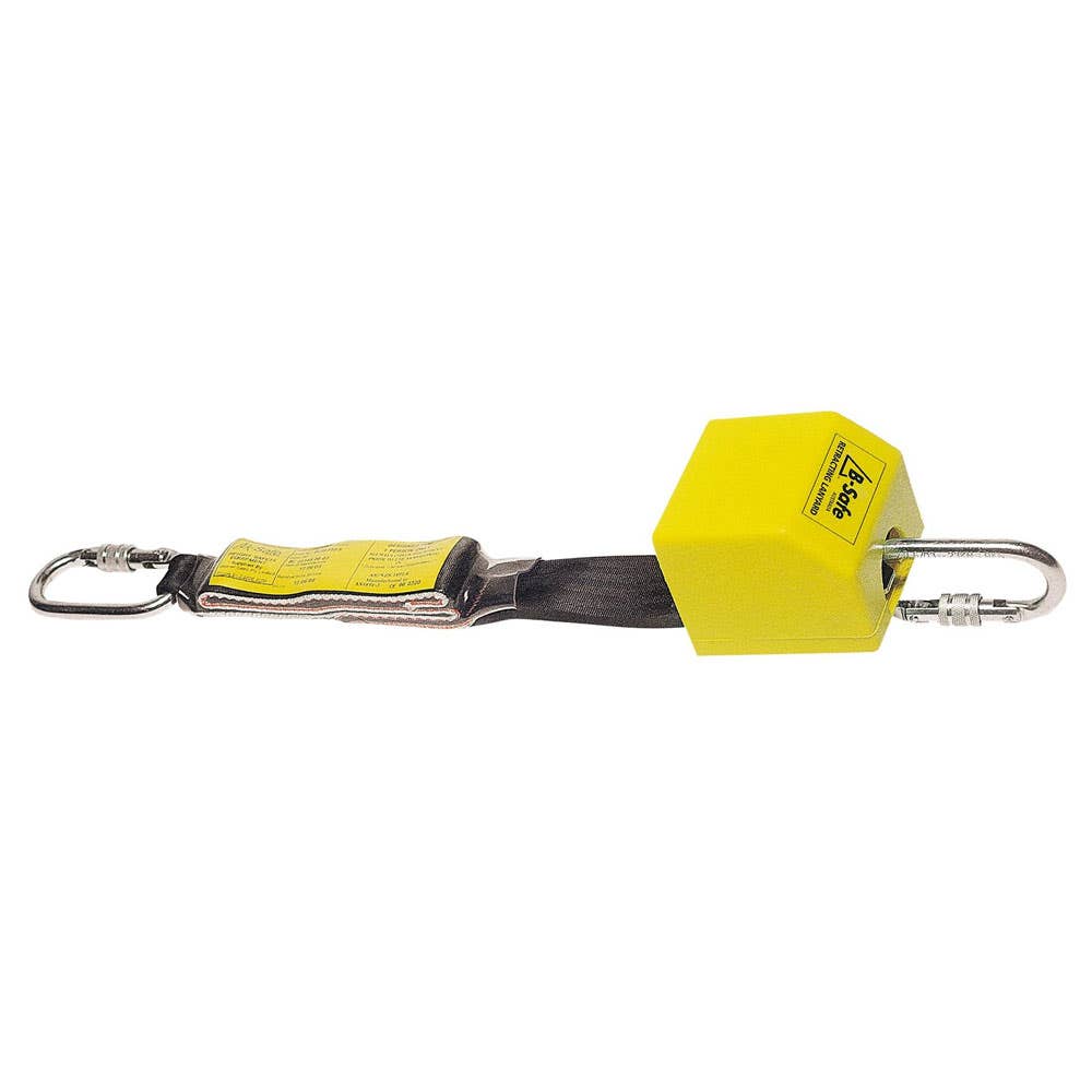 Lanyard Retracting 2.5m + Oval Double Action Karabiner Each End 90040182 BL05332.5