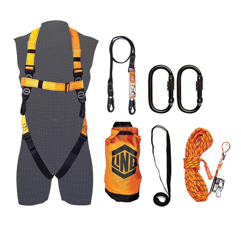 Roofers Harness Kit With Lanyard & 2 Karabiners 90040314 KITRSTD