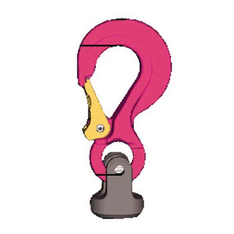 Hook Connection Lifting Point Non Swivel Weld On Universal 0.63T RUD 90048038 7990722