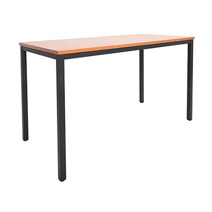 Rapid Steel Drafting Table 1500X750X900 Black Frame Cherry_9005484_9SFT1575 C