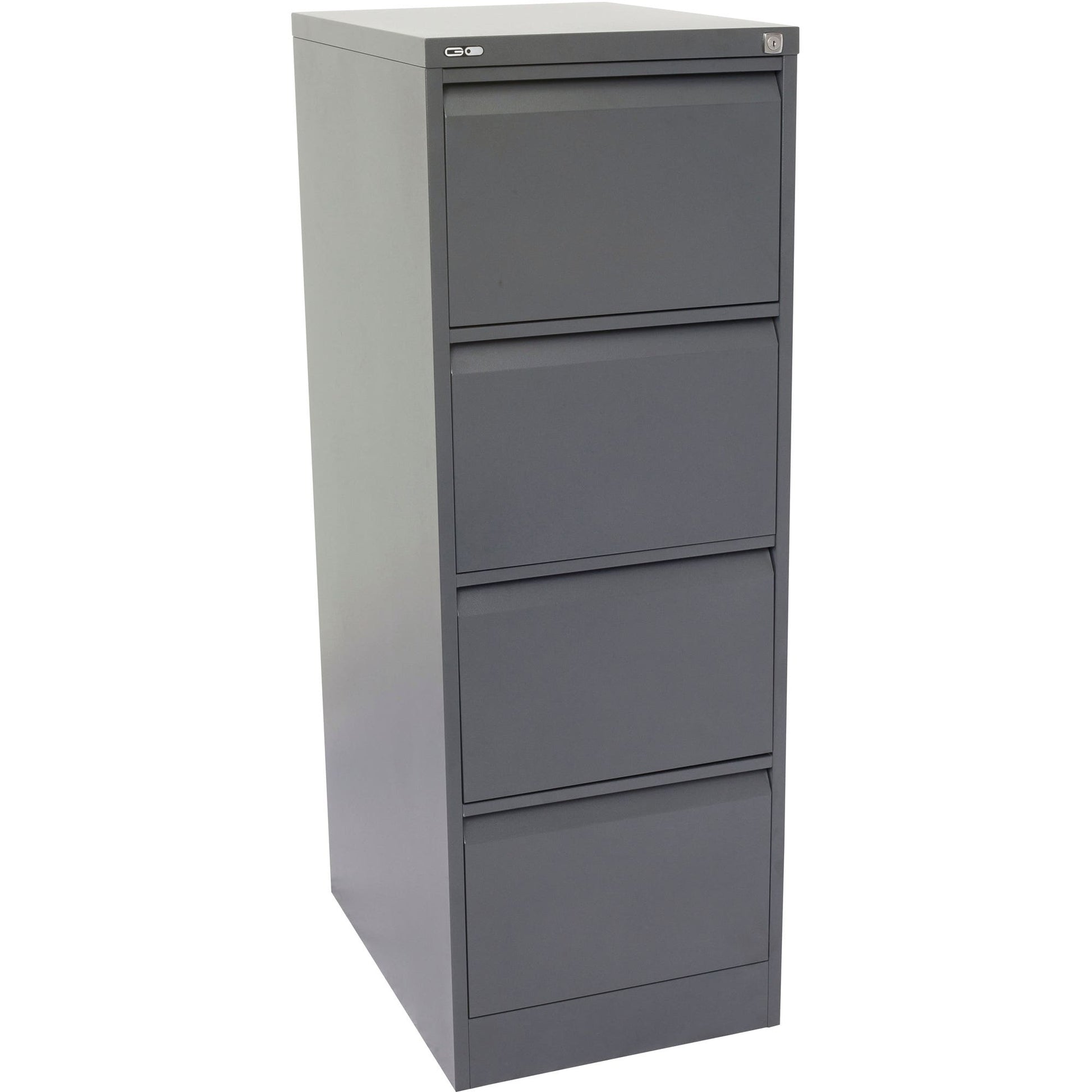 Rapid Filing Cabinet 4 Drawer Go Steel Graphite Ripple 9005502 GFCA4 GR