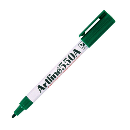 Artline 550A Whiteboard Marker Bullet Point 1.2mm Box 12 Green_9005835_155004A