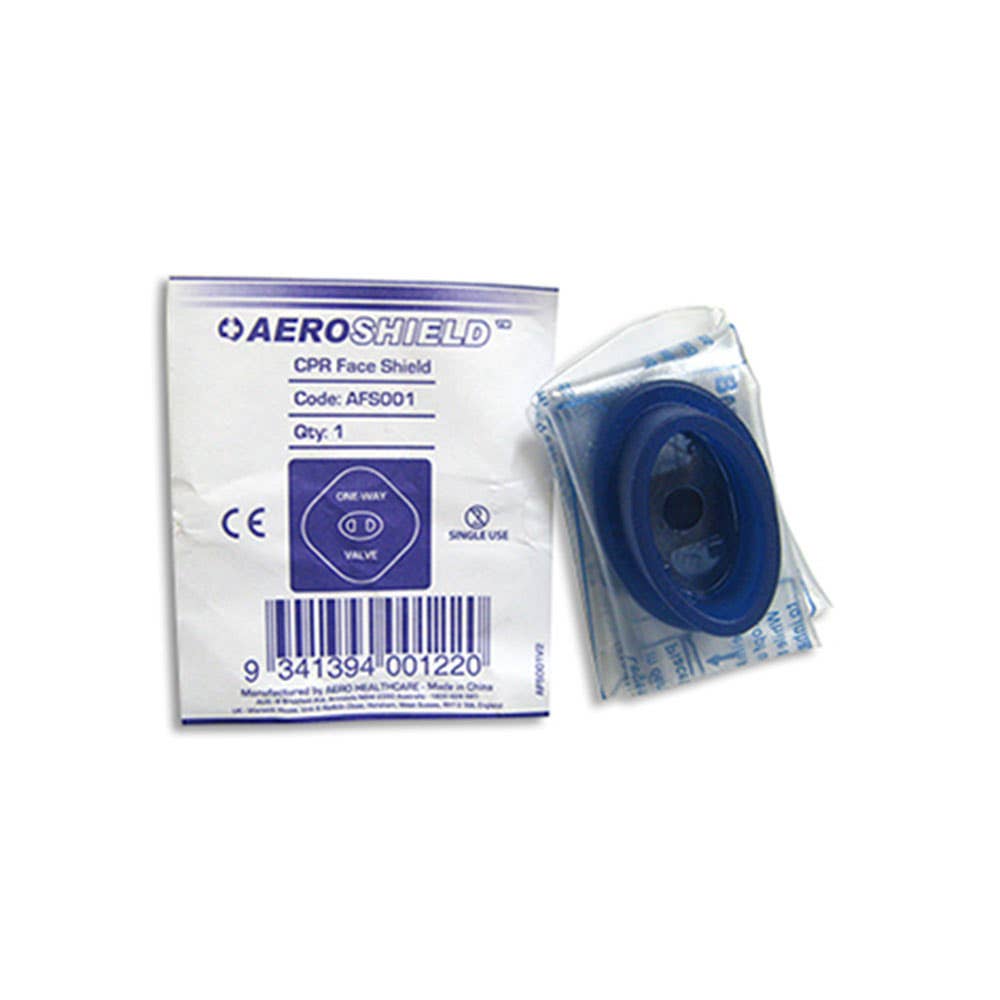 CPR Disposable Face Shield 90060215 R1-BULK