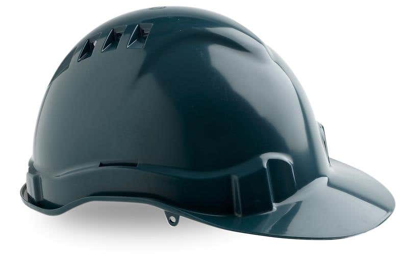 Hard Hat Green Full Brim 6 Point Harness Vented Prochoice 250400 HHV6FB-G