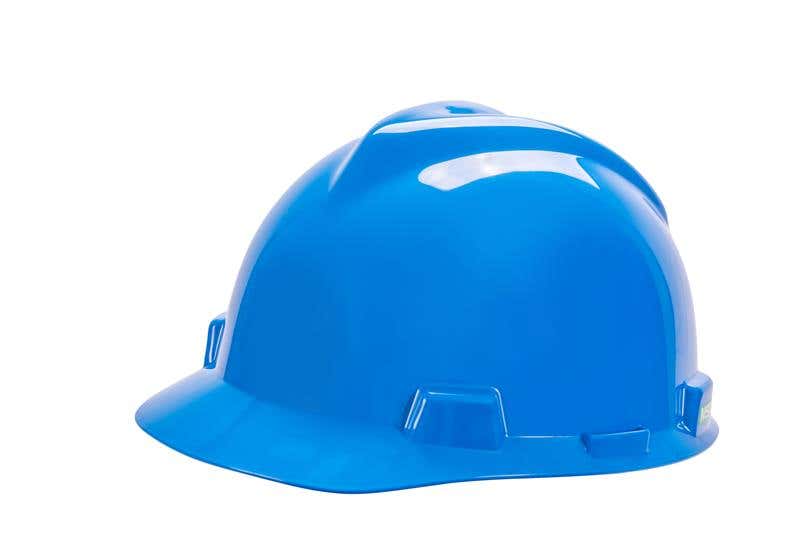 Hard Hat Blue V-Gard MSA 90070029 226000BU NLA