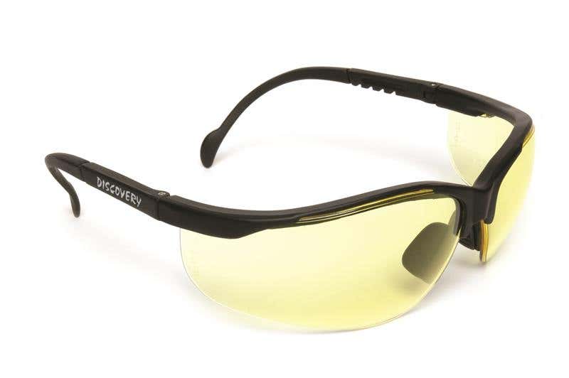 Glasses Gold Lens Black Frame Discovery MSA 90080024 220175BG
