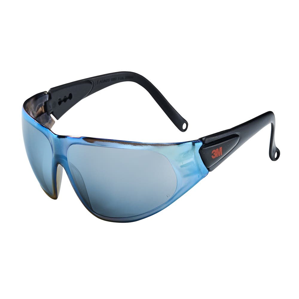 Glasses Blue Tint Lens Black/Grey Frame Wolf Unisafe_90080042_7012888275