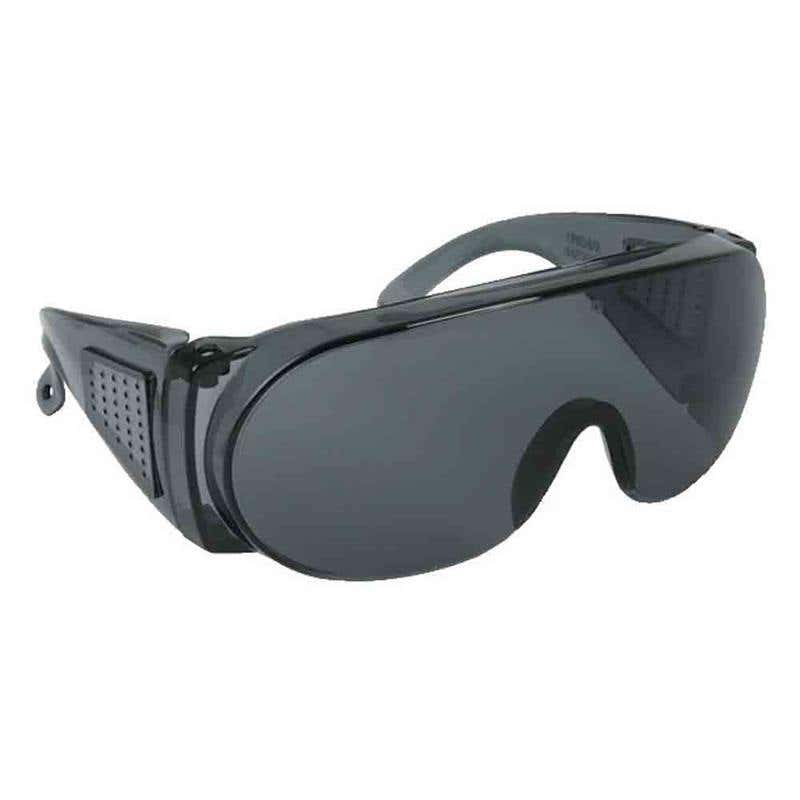 Glasses Smoke Lens Black Frame Wrap Around Anti Fog Unisafe 90080264 AT010658253 NLA