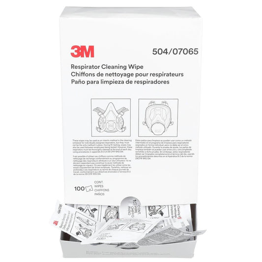 504 Respirator Cleaning Wipes 100 Pk_90080313_7000001938