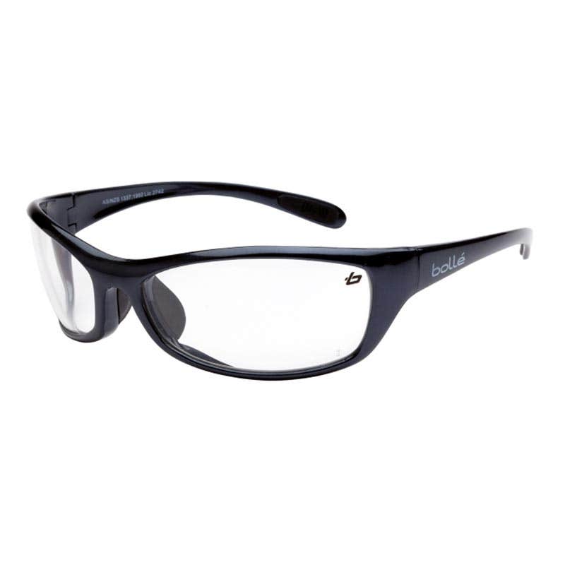 Glasses Safety Silver Lens Gunmetal Frame Raptor Bolle 90080365 1613103