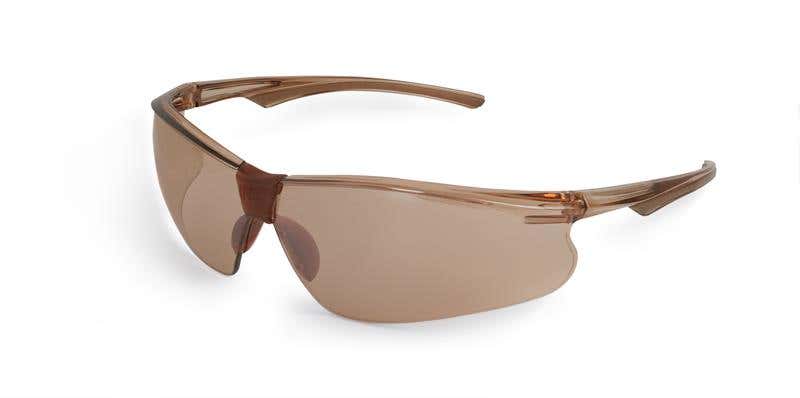 Predator Safety Glasses Light Brown Mirror Lens Brown Frame 90080461 UVEX-PD505