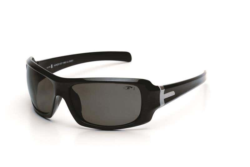 Glasses Grey Lens Sapphire Black Frame Med Impact Hotrod Eyres 90080609 622-SB-PG