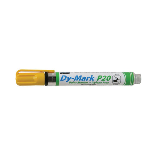 P20 Paint Marker Bullet/Chisel Tip 2/4mm Yellow 90085002 12072005