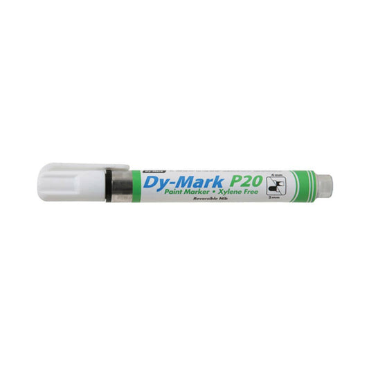 P20 Paint Marker Bullet/Chisel Tip 2/4mm White 90085003 12072011