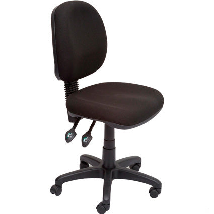 Rapid Task Chair Ec070Bm Medium Back No Arms Black_9008790_EC070BM BL