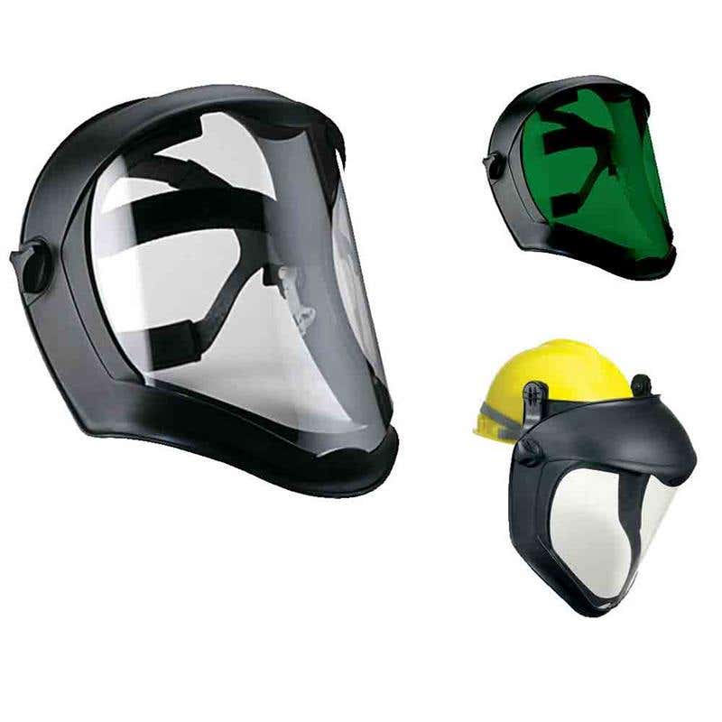 Face Shield + Visor Clear Bionic PC Uncoated Honeywell xC 90088135 1011623