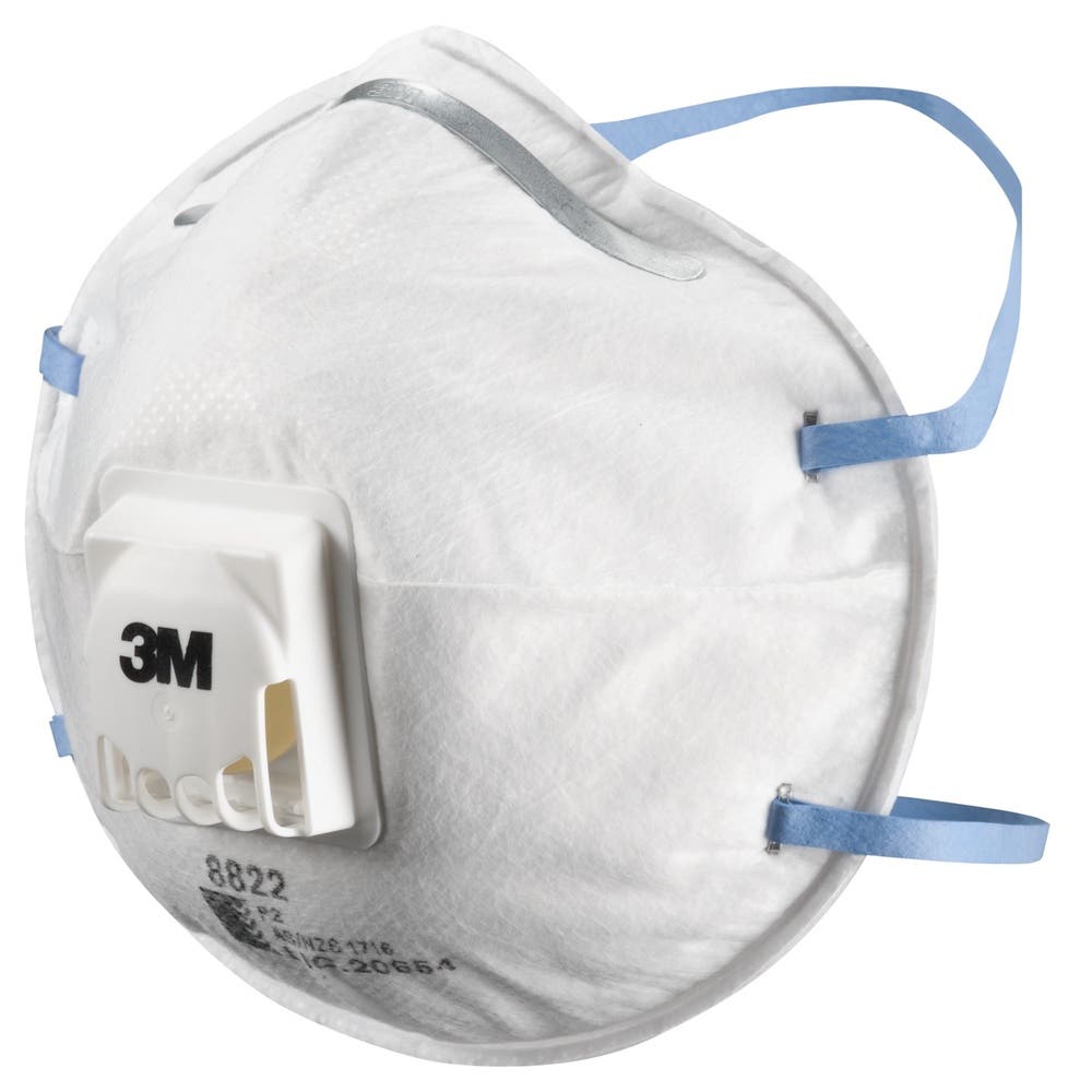8822 Pre-Formed Valved Disposable Respirator 10 Pk_90100125_7000037792