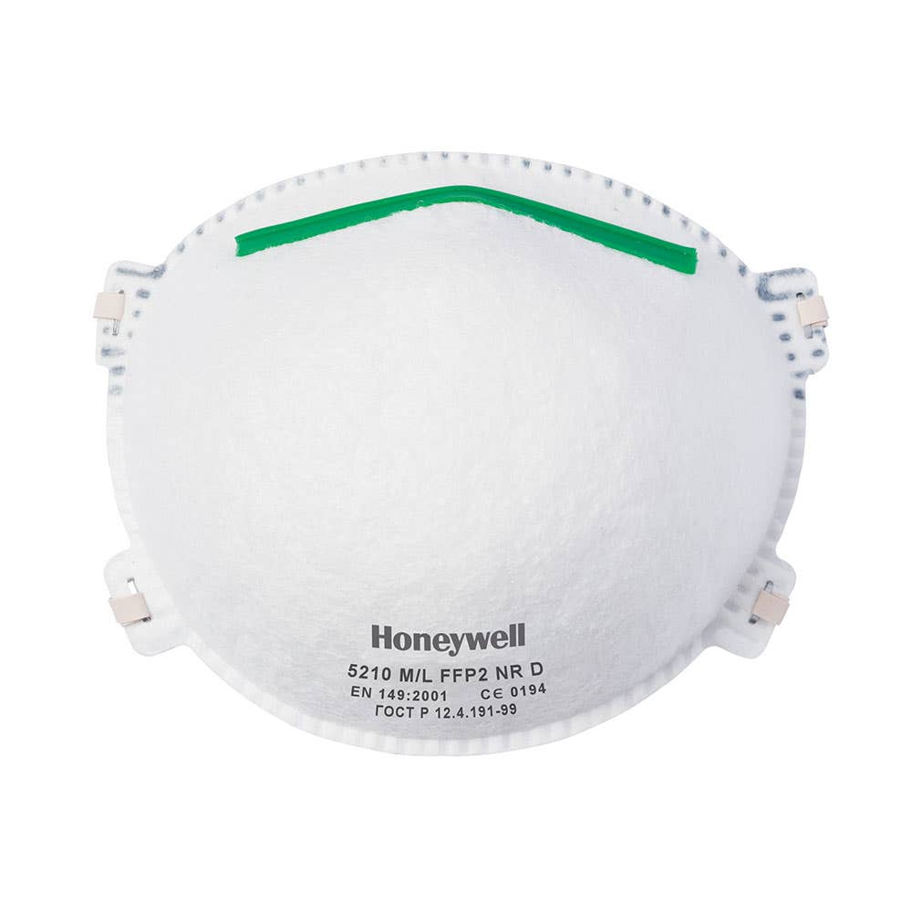 Respirator Disposable Mask P2 No Valve 5210 Willson Honeywell Pk 20 90100146 1007699