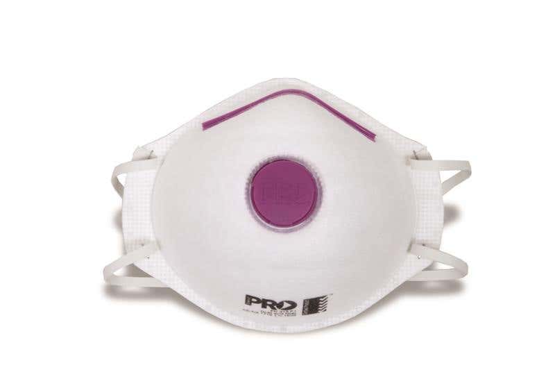 Respirator Disposable Mask P1 + Valve Prochoice Pk 12 90100210 PC315