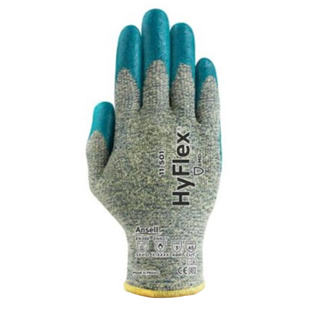 Gloves Hyflex 11-501 Cut Resistant Size 10 Ansell 90118014 11501100