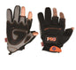 Gloves Synthetic Leather Palm Cut Off Finger ProFit Medium ProChoice 98889091 PFM