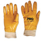 Gloves SuperLite Nitrile Full Dipped Knitted Wrist Orange Size 10 ProChoice_90118288_NBRFBY10