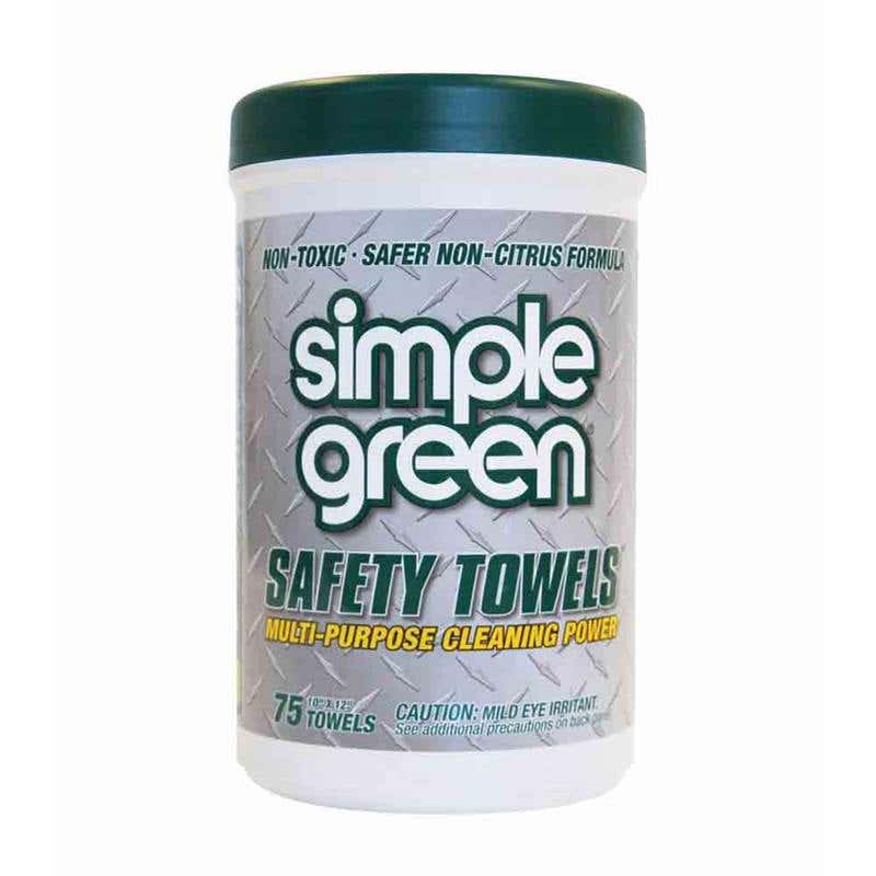 Towel Safety Crystal Simple Green Pk 75 90120183 SG13351