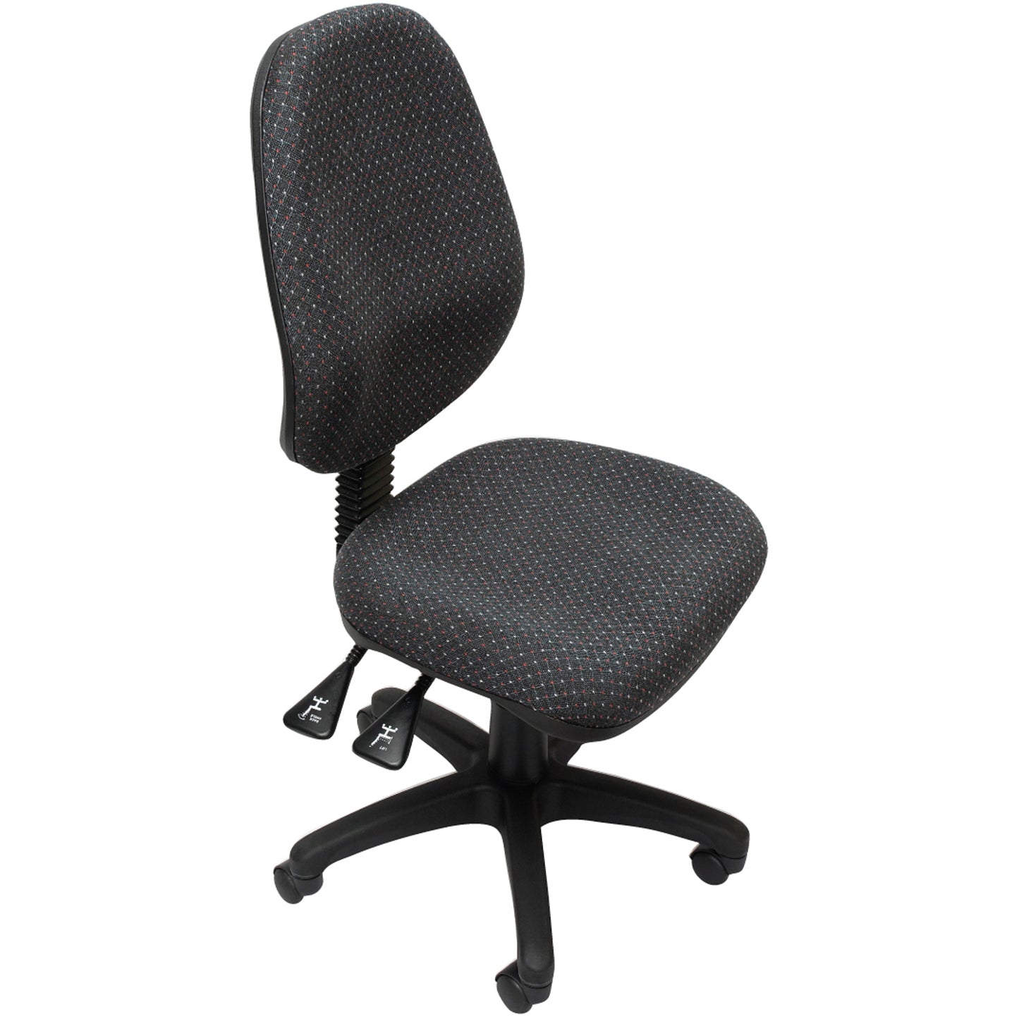 Rapid Ec070Bh High Back Task Chair 2 Lever Charcoal_9012683_EC070BH CH_NLA