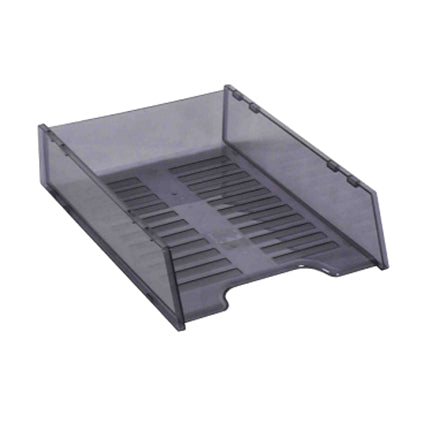 Italplast Multi Fit Document I60 Tray A4 Tinted Grey_9015669_I 60TGY
