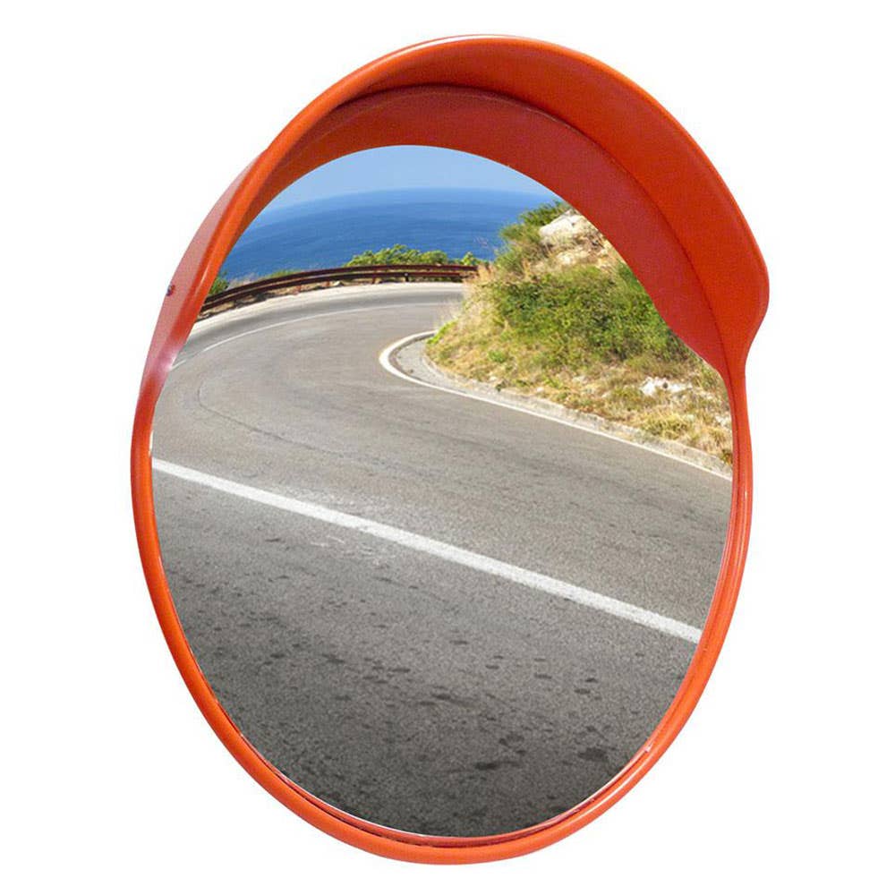Outdoor Convex Mirror With Visor 90160066 MC800SS