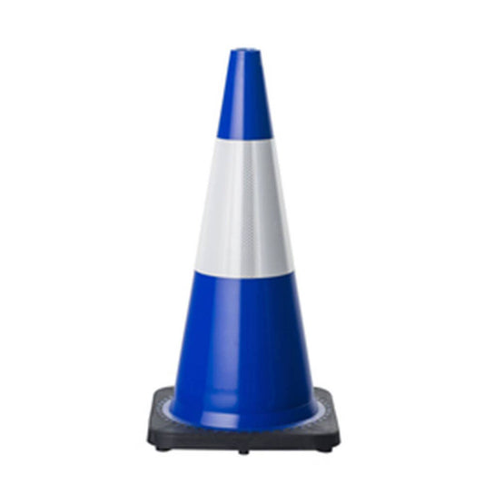 Reflective Traffic Cone Blue 700mm 90160562 C01243R