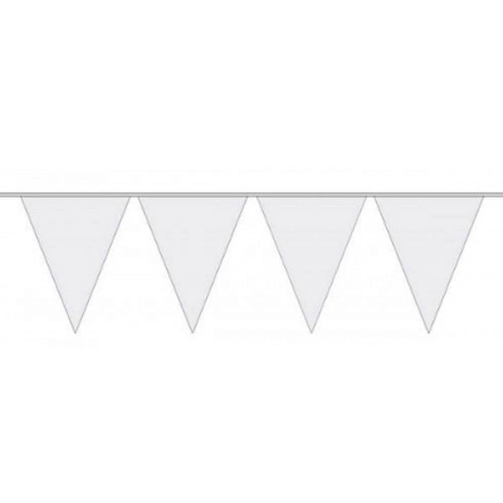Safety Bunting Flag White 30m 90160813 BUNW30