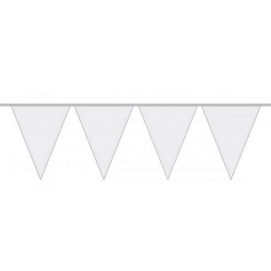 Safety Bunting Flag White 30m 90160813 BUNW30