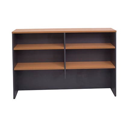 Rapid Overhead Hutch 1500X1070X315 Beech/Ironstone_9016592_CH15 B/I