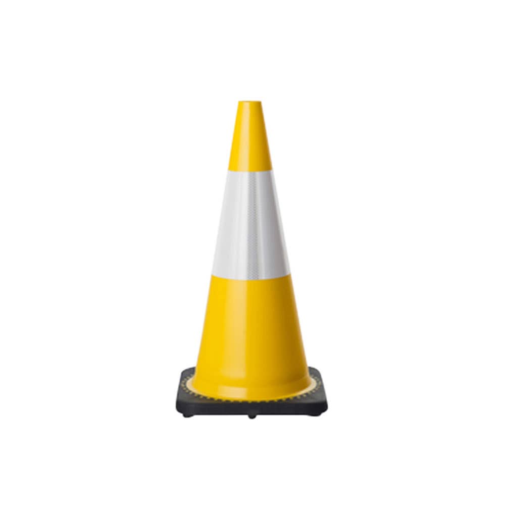 Reflective Traffic Cone Yellow 700mm 90168234 CO1238R