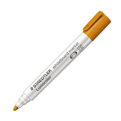 Staedtler Lumocolor Whiteboard Marker 351-4 Bullet Point 2mm Orange Pack 10_9019609_351-4
