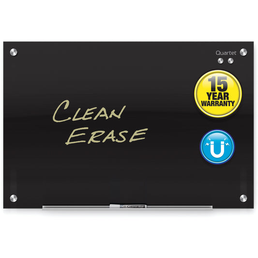 Quartet Glass Board Infinity 1810 X 1220 Black_9019890_QTG7248W