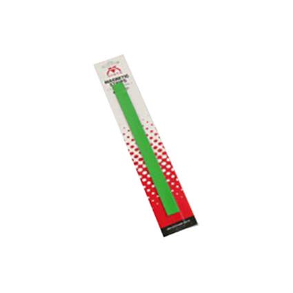 Vista Magnetic Coloured Strips 19mmx300mm Pack 2 Green 9021007 VMWS19G
